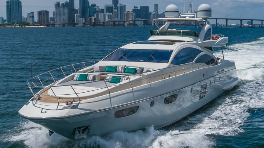 Rent 103 Azimut Yacht - Miami Yacht Rentals