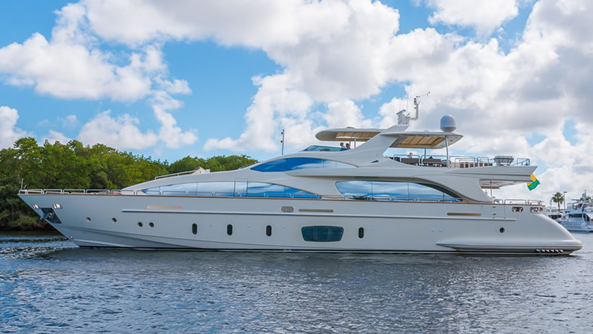 105 Azimut Mega Yacht - Miami yacht rental