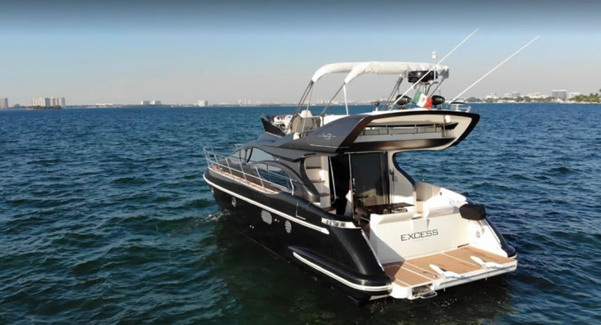 46 Azimut Black - Miami yacht rental
