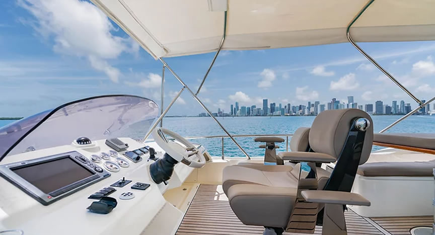67 Prestige Flybridge - Miami yacht rental