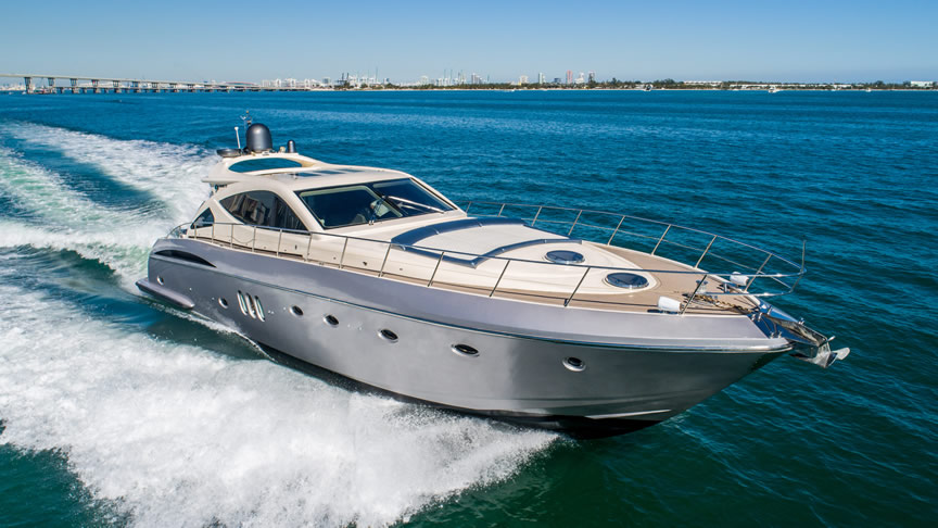 Rent 70 Gianetti Sport - Miami Yacht Rentals