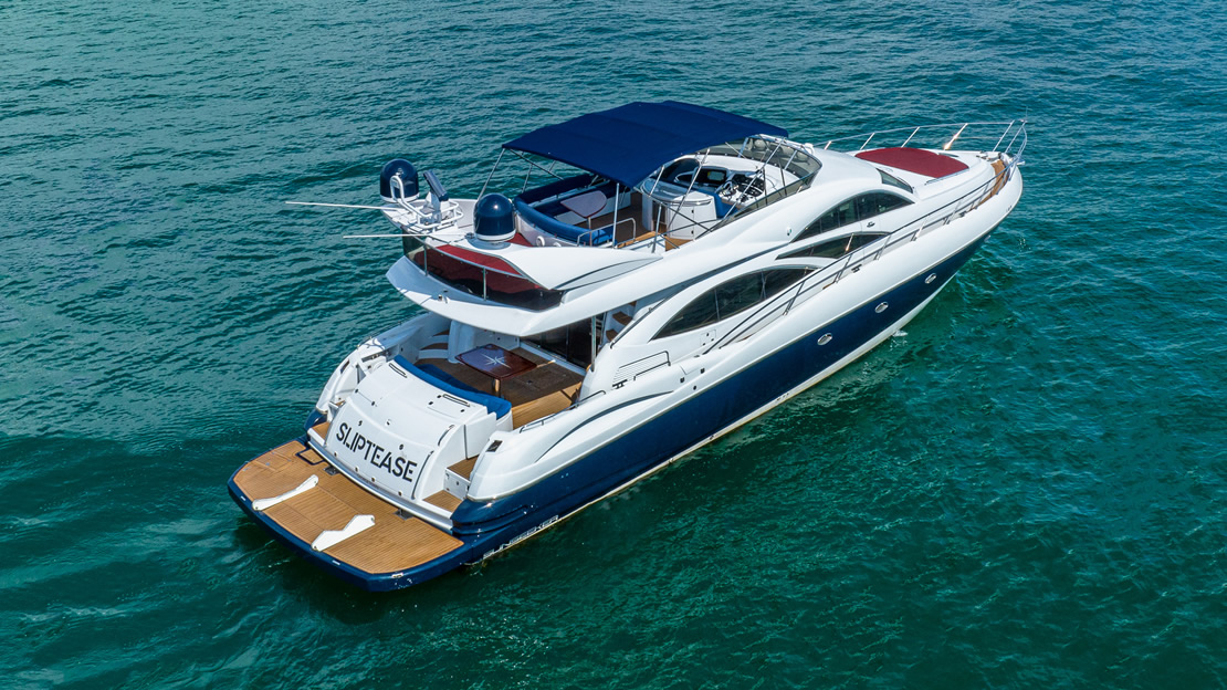 80 Sunseeker Flybridge - Miami yacht rental