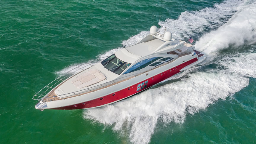 86 Azimut Scarlet - Miami yacht rental