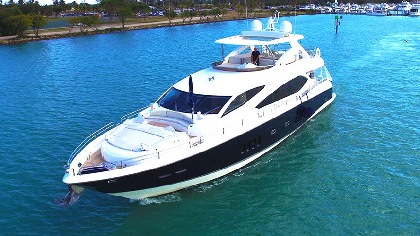 86 Sunseeker Rammi - Miami yacht rental