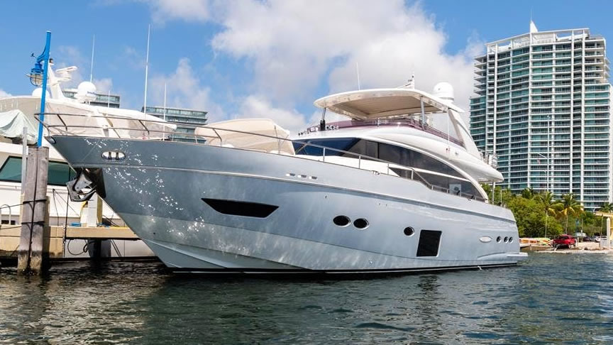 88 Princess - Miami yacht rental
