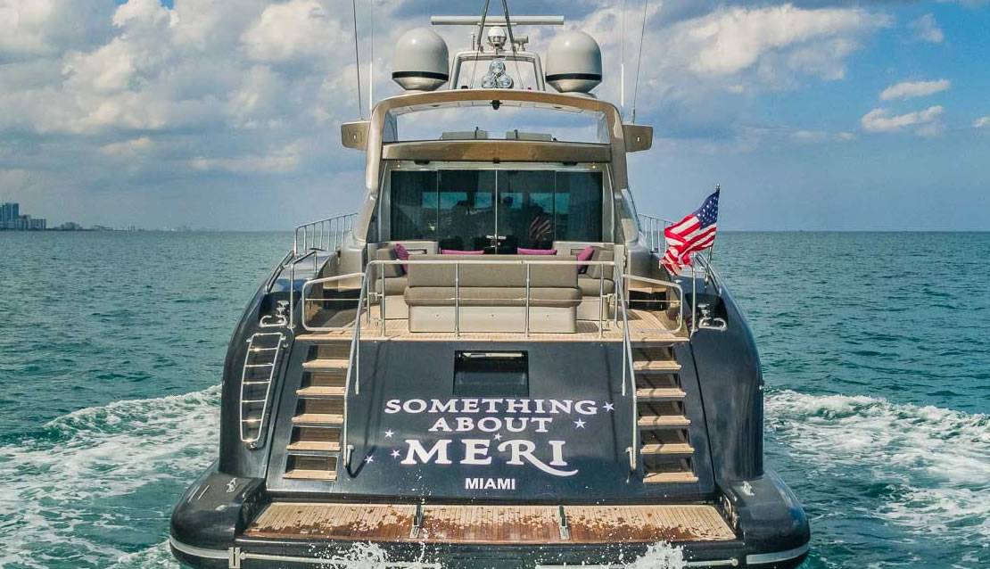 92 Mangusta - Miami yacht rental